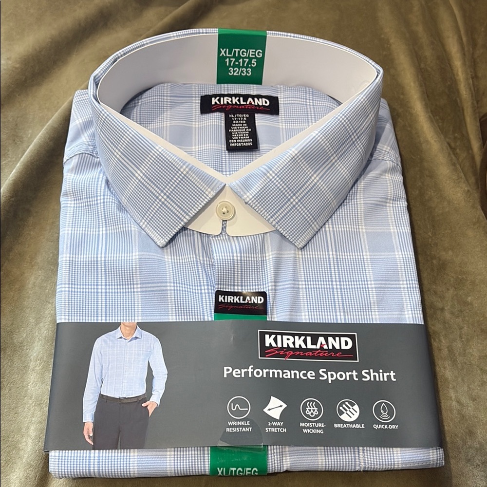 Men’s Dress Shirt Blue